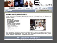 Tablet Screenshot of getconnect-ed.com